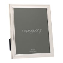 Photoframe | Silverplated | Bead Edge | 8" x 10"