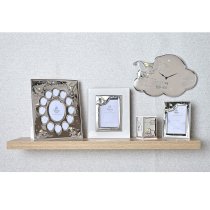 Disney Silver Dumbo Photo Frame | Fine Silver Plate | White Wooden Back | Made in Italy | 4" x 6"