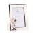Disney Silver Minnie Photo Frame |Fine Silver Plate | White Wooden Back | Made in Italy | 4