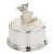 Bambino Silverplated Teddy Music Box | Plays Rock-a-bye Baby | Sparkling Crystals - BM231