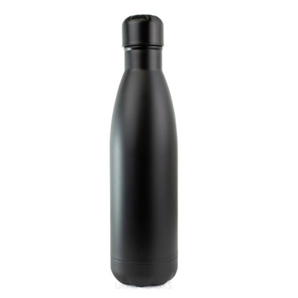 Thermal Black Bottle | Insulated metal bottle | Hot or Cold Drinks
