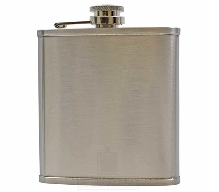 Hip Flask | Lipped edge | Stainless Steel | 6oz