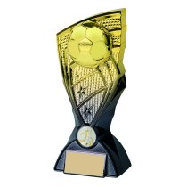 Shard Football Trophy | Gold & Black | 210mm