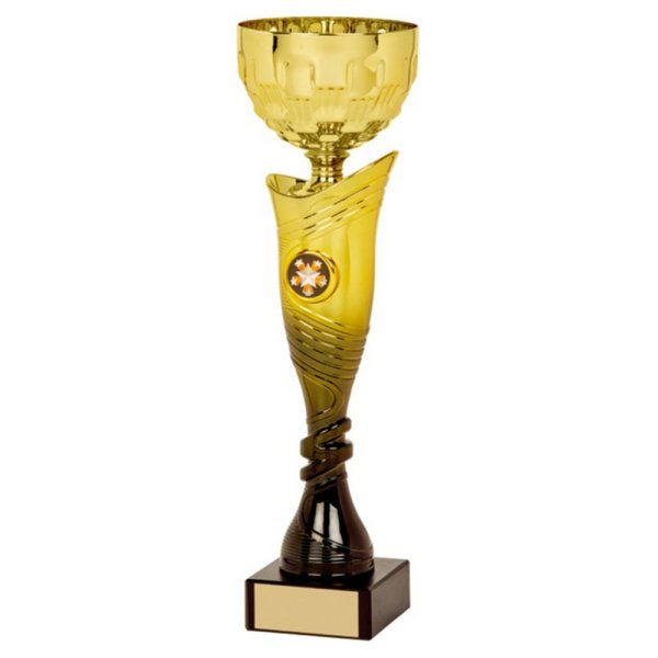 Olympia Trophy Cup | Gold & Black | 330mm