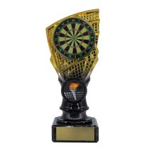 Shard Darts Trophy | Gold & Black | Marble Based | 155mm