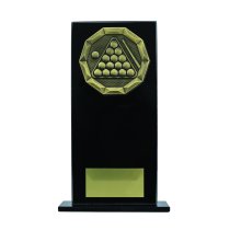 Century Snooker/Pool Glass Trophy | 165mm