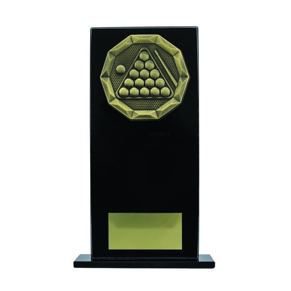 Century Snooker/Pool Glass Trophy | 165mm