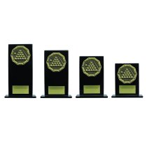 Century Snooker/Pool Glass Trophy | 125mm