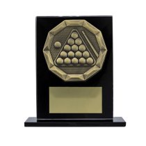 Century Snooker/Pool Glass Trophy | 105mm
