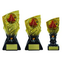 Shard Snooker Trophy | Gold & Black | 170mm