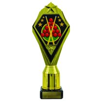 Champion Snooker Trophy | Gold & Black | 240mm