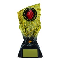 Shard Boxing Trophy | Gold & Black | 190mm