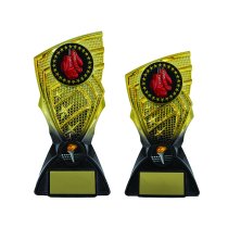 Shard Boxing Trophy | Gold & Black | 190mm