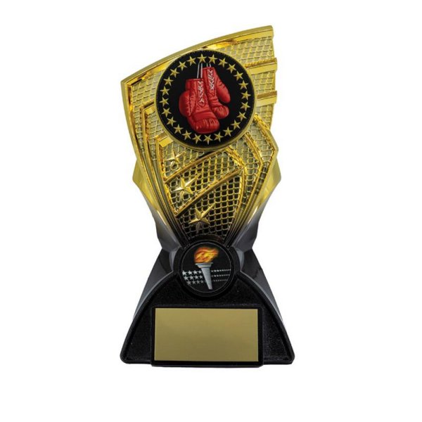 Shard Boxing Trophy | Gold & Black | 170mm