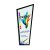 Blade Metal Stand Award | White Front | 350mm - 2136A