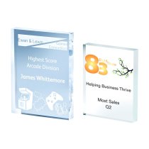 Tombstone Acrylic Trophy | 20mm Thick | 160mm