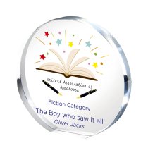 Circle Acrylic Trophy | 20mm Thick | 150mm