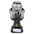Tournament Football Trophy | Heavyweight | Black & Silver | 190mm - PA26086B