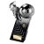The Marauders Football Trophy | Heavyweight | Black & Silver | 220mm - PA26078C
