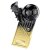 The Marauders Football Trophy | Heavyweight | Black & Gold | 245mm - PA26079D