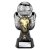 Tournament Football Trophy | Gold Shirt | Heavyweight | Black & Silver | 190mm - PA26088B