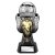 Tournament Football Trophy | Gold Shirt | Heavyweight | Black & Silver | 245mm - PA26088D