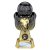Tournament Football Trophy | Gold Shirt | Heavyweight | Black & Gold | 190mm - PX26088B