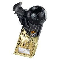 The Marauders Football Trophy | Gold Shirt | Heavyweight | Black & Gold | 190mm