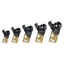 The Marauders Football Trophy | Gold Shirt | Heavyweight | Black & Gold | 220mm