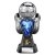 Tournament Football Trophy | Blue Shirt | Heavyweight | Black & Silver | 170mm - PA26090A