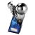 The Marauders Football Trophy | Blue Shirt | Heavyweight | Black & Silver | 245mm - PX26082D