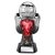 Tournament Football Trophy | Red Shirt | Heavyweight | Black & Silver | 220mm - PA26091C