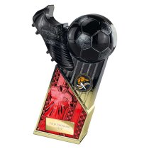 The Marauders Football Trophy | Red Shirt | Heavyweight | Black & Gold | 190mm