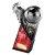 The Marauders Football Trophy | Red Shirt | Heavyweight | Black & Silver | 160mm - PX26083A