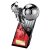 The Marauders Football Trophy | Red Shirt | Heavyweight | Black & Silver | 280mm - PX26083E