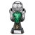 Tournament Football Trophy | Green Shirt | Heavyweight | Black & Silver | 170mm - PA26092A
