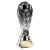 The Winning Goal Football Trophy | Heavyweight | Black & Silver | 190mm - PA26094A