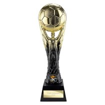 The Winning Goal Football Trophy | Black & Gold | 290mm