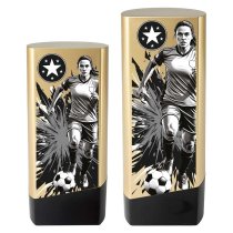 Prime Heavyweight Football Trophy | Female | Gold | 160mm