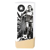 Prime Heavyweight Football Trophy | Female | White | 160mm