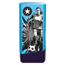 Prime Heavyweight Football Trophy | Female | Blue | 160mm