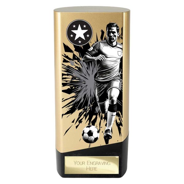 Prime Heavyweight Football Trophy | Male | Gold | 160mm
