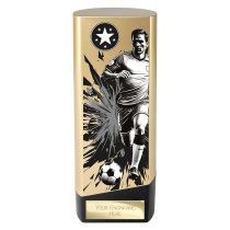 Prime Heavyweight Football Trophy | Male | Gold | 190mm
