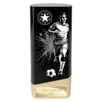 Prime Heavyweight Football Trophy | Male | Black | 160mm