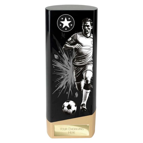 Prime Heavyweight Football Trophy | Male | Black | 190mm