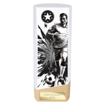 Prime Heavyweight Football Trophy | Male | White | 190mm