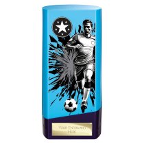 Prime Heavyweight Football Trophy | Male | Blue | 160mm