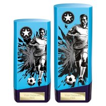 Prime Heavyweight Football Trophy | Male | Blue | 160mm
