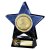Superstar Football Trophy | Blue & Black | 140mm - PM25052B