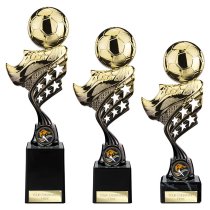 Innov8 Football Trophy | Gold & Black | 230mm